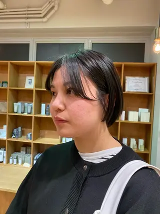 ショート なみまきパーマ/ボブ パーマ🌼杉田 萌恵のヘアスタイル