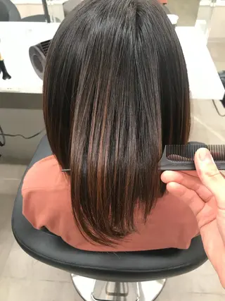 ショート カラー パーマ ブリーチ縮毛矯正 /髪質改善/KEIのヘアスタイル