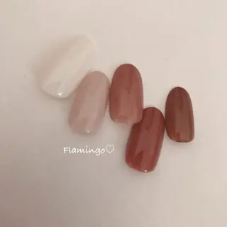 ネイル 浮きにくいフィルイン ｜上品シンプルネイルのネイルデザイン