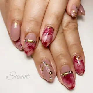 ネイル sweet 仲野陽子のネイルデザイン