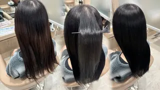 カラー 石井 せなのヘアスタイル