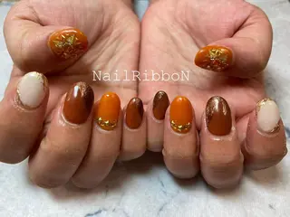ネイル ネイルリボン 伊藤のネイルデザイン