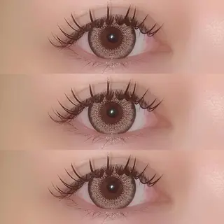 マツエク・マツパ 肌に馴染むハイトーン /ミルクティーカラーのヘアスタイル