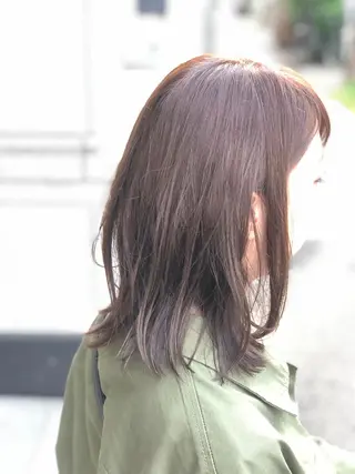 ミディアム GO TODAY SHAiRE SALON原宿Stella店所属・GO TODAY シェアサロンのヘアスタイル