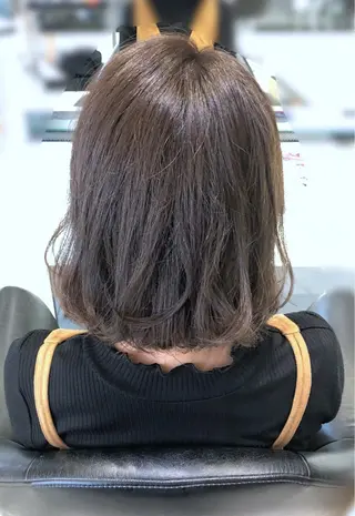 ミディアム カラー ✨髪質改善✨ 田西　基彦のヘアスタイル