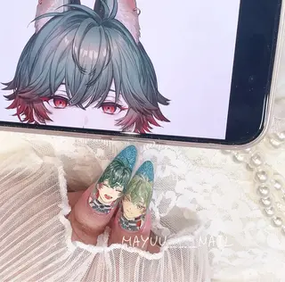 ネイル 🎀 Mayu 🎀痛ネイルのネイルデザイン