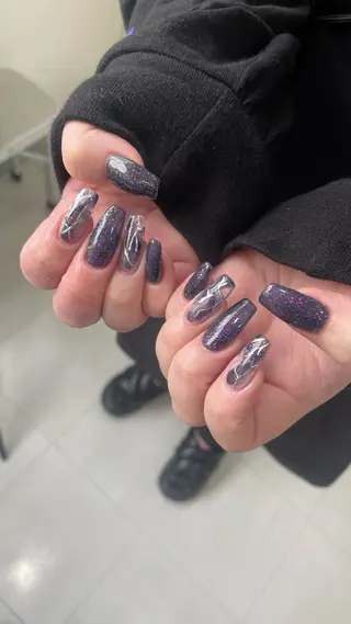 ネイル Aurora eyelash &nail salonアメ村店所属・YUKI nailistのネイルデザイン