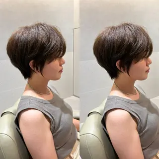 ショート ショート/ボブ/専門 マヒロのヘアスタイル