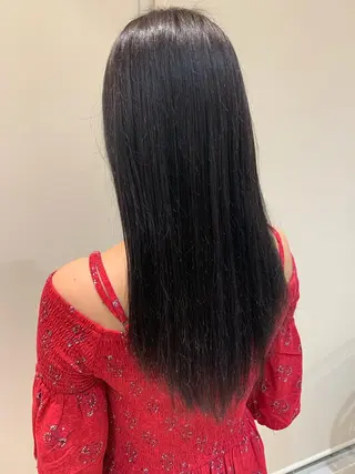 ロング カラー 森野美咲🇰🇷 レイヤー/顔周りのヘアスタイル