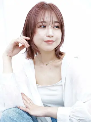 カラー NYNY イオン高の原所属・河野 心優のヘアスタイル