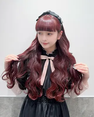 ロング 💗ガーリーヘア🎀 saki💗のヘアスタイル