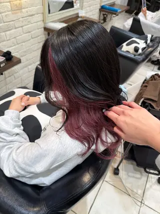 カラー 🩵RIKO🩵 透明感カラー🫧のヘアスタイル
