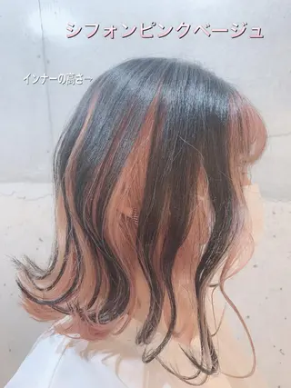 ミディアム 三瀬 俊のヘアスタイル