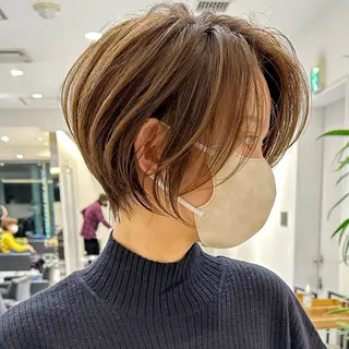 ショート ✨大人ショート専門 /カットモデル/銀座のヘアスタイル