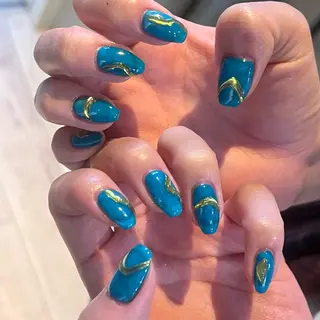 ネイル BeautySalonMIYAVI所属・浅草MIYAVI クミのネイルデザイン