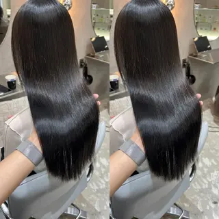 ロング hao髪質改善 /艶髪カラーのヘアスタイル
