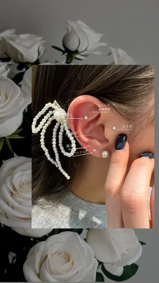 ubu share salon所属・鈴村緋女/ヘアセット /耳ツボジュエリーのその他イメージ