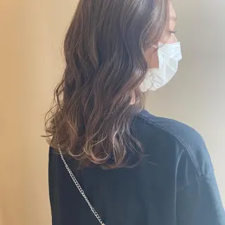 ミディアム レイヤー/ウルフ🤎 mayo.のヘアスタイル