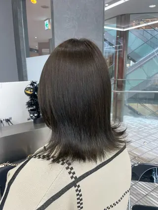 ミディアム カラー メンズ/カットパーマ /栄/sora🩵のヘアスタイル