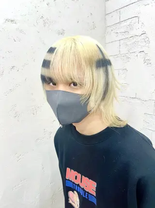 ミディアム prize🤍ྀི kana🖤ྀིのヘアスタイル