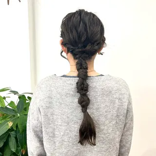 ロング ヘアアレンジ HIROKO / 透明感暖色カラー🎀のヘアスタイル