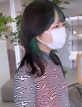 カラー 佐々木 瑠偉のヘアスタイル