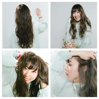ロング シェアハピ 隼人のヘアスタイル