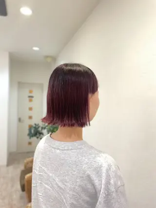 カラー Soleil所属・ボブ/艶髪 soleilrukaのヘアスタイル