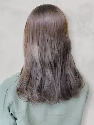 ロング カラー 岸本 一誠のヘアスタイル