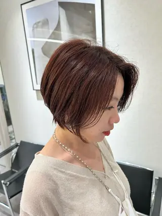 ショート 長屋 裕大のヘアスタイル