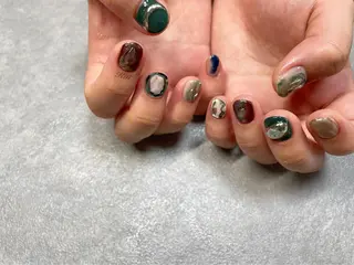 ネイル kiii.__ ✴︎*のネイルデザイン