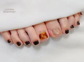 ネイル Shimmer Asakoのネイルデザイン