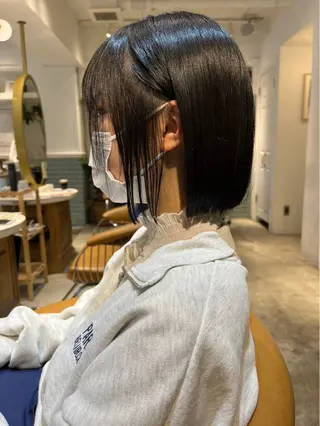 ミディアム Lond labのヘアスタイル