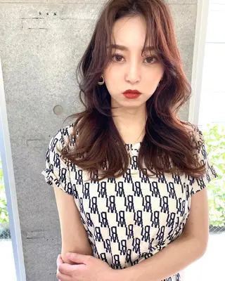 ロング カラー SALOWIN吉祥寺suite店所属・似合わせレイヤー 🇰🇷荒木洋文のヘアスタイル