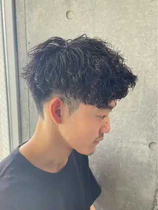 パーマ メンズ メンズモテパーマ💙 fuwaのヘアスタイル