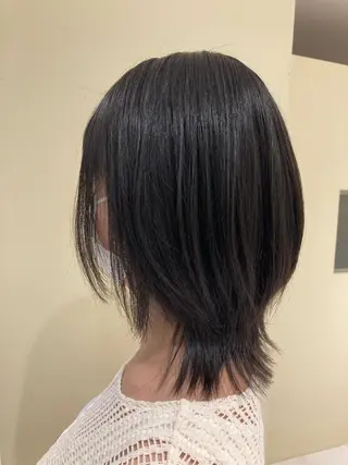 ミディアム 野村 ゆいのヘアスタイル