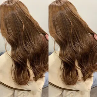 ロング カラー ヘアアレンジ 🌻Insta指名 NO.1🌻Shoのヘアスタイル