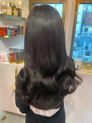 ロング 新宿/韓国ヘア 中明度カラー/かやのヘアスタイル