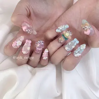 ネイル n'eige nail所属・大谷 綾香のネイルデザイン