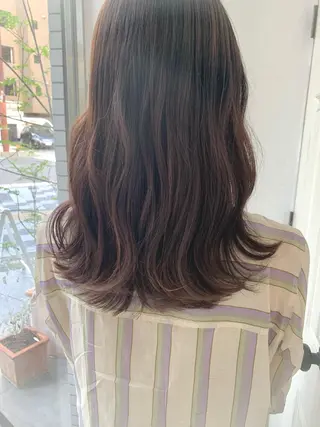ロング カラー fio マナミのヘアスタイル