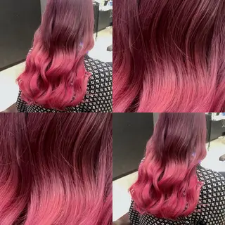 ロング カラー DESIGNSALON LIA所属・問屋町のブリーチデザ イン屋さん🌈ゆうまのヘアスタイル