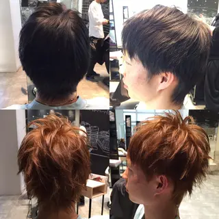 ショート カラー メンズ Re:ta KANZOのヘアスタイル