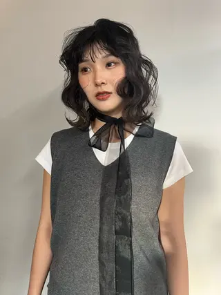 カラー ヘアアレンジ ハイトーン レイヤー🎀meiのヘアスタイル