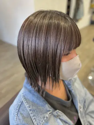 ショート カラー olino【西田辺】 KAORIのヘアスタイル