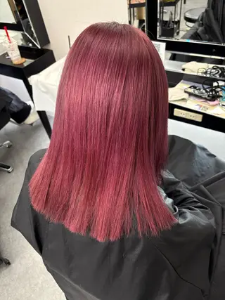 ミディアム カラー 🫧miyu/艶カラ ーエクステ🫧のヘアスタイル