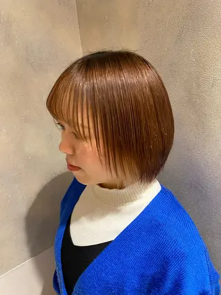ショート 韓国風￤髪質改善 🍒Akane🍒のヘアスタイル