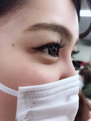 セミロング カラー パーマ ヘアアレンジ メンズ キッズ ネイル マツエク・マツパ 透明感カラー💖 Stylist佐藤澪のマツエク・マツパデザイン