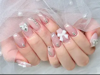 ネイル ETERNA Nail 銀座店【パラジェル/フィルイン/チップ長さだし/マグネット/ニュアンス】所属・ア カリのネイルデザイン