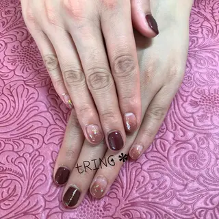 ネイル tRING＊ しいの木台のネイルデザイン