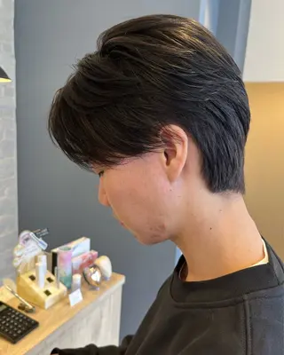 ショート メンズ セジールヘアメゾン所属・韓国レイヤー/透明感 カラー🐈曾根高のヘアスタイル